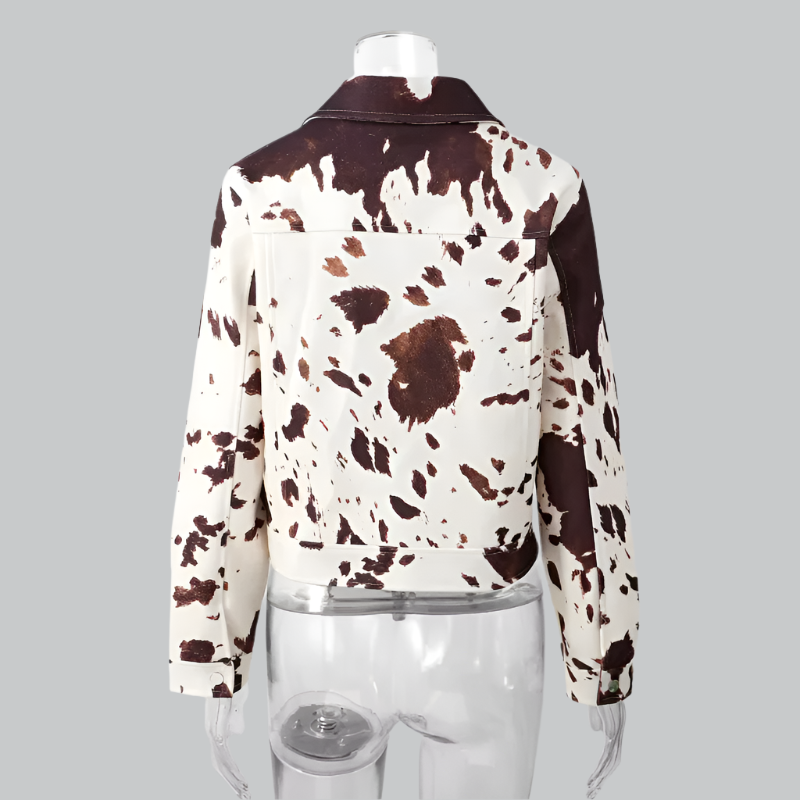 Ivy - Chic Printed Jacket