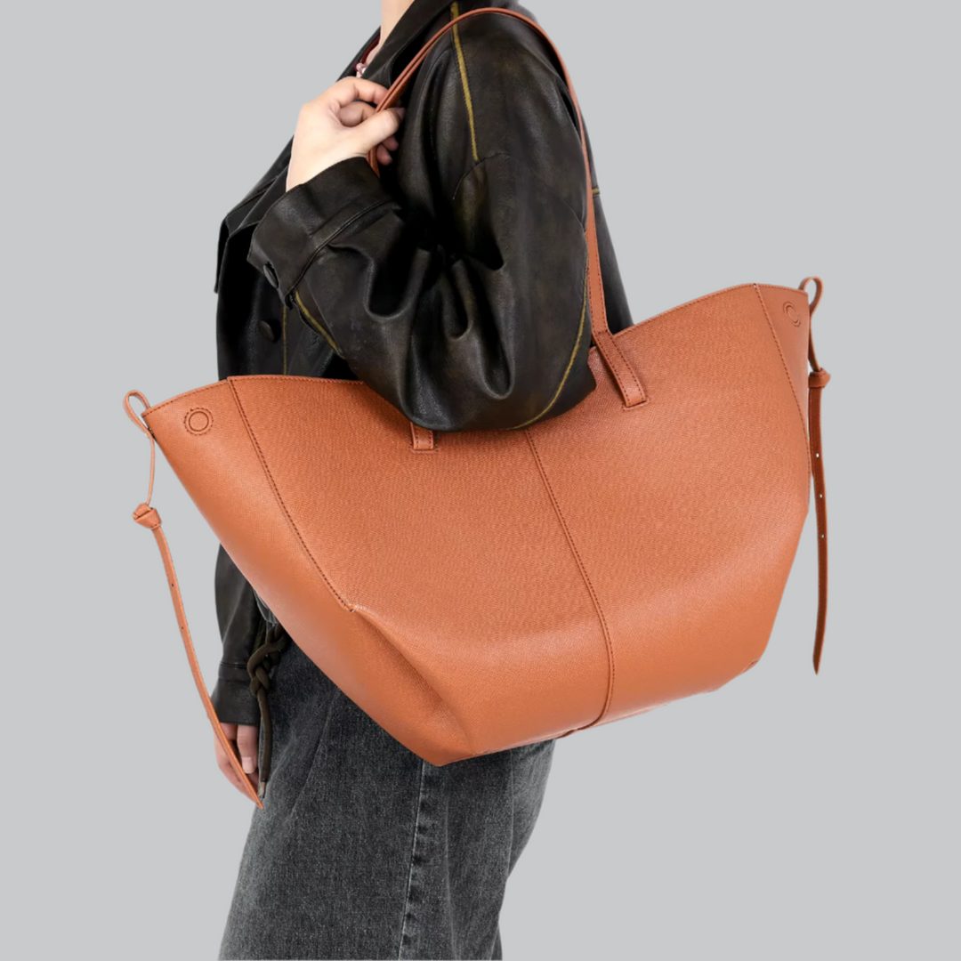 Cyra - Luxury PU Leather Shoulder Tote Bag