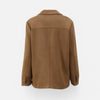 Monacogents | Brown Suede Leather Jacket
