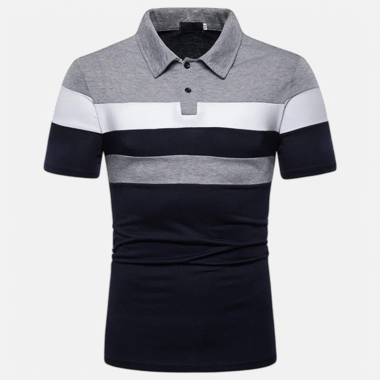 Monacogents | Color Block Polo – Bold Contrast, Timeless Appeal