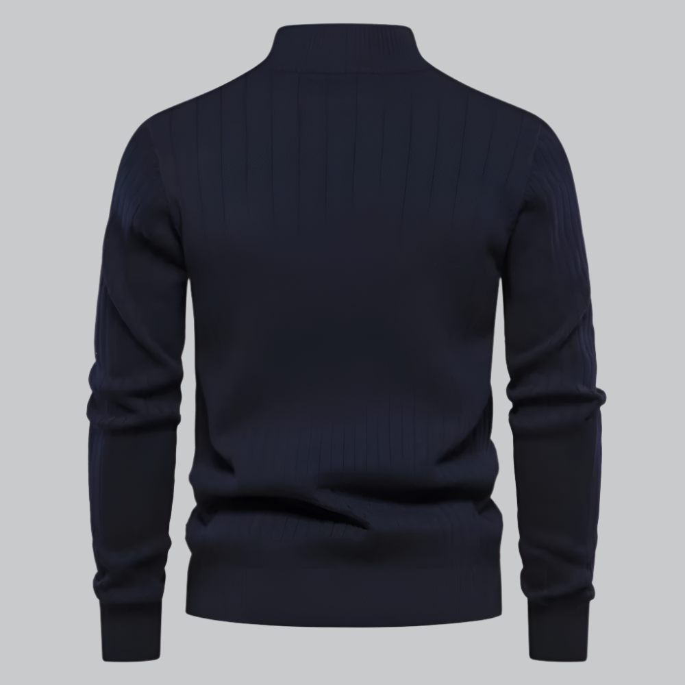 Liam - Autumn Zipper Pullover Sweater