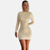 Monacogents | Backless Bodycon Mini – Sleek Lines, Subtle Allure