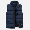 Monacogents | Men's Winter Sleeveless Cotton Vest Jacket