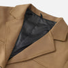 Monacogents | Brown Suede Leather Jacket