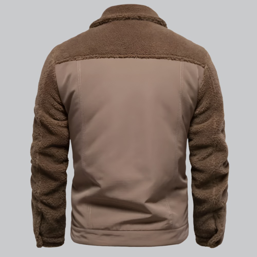 Landon - Warm Winter Sherpa Fleece Jacket