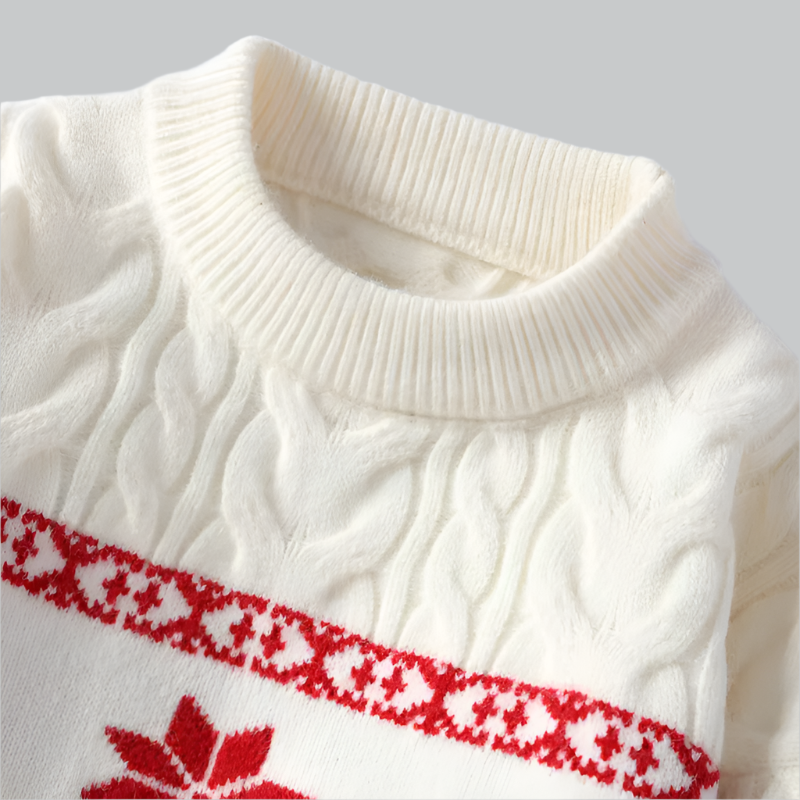 Orson - Luxe Christmas Cashmere Deer Sweater