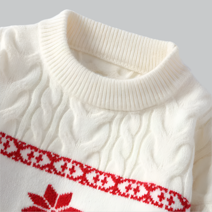 Orson - Luxe Christmas Cashmere Deer Sweater