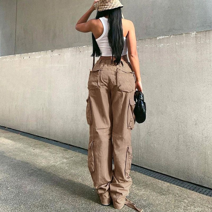 Charlotte - Vintage Wide Leg Cargo Pants