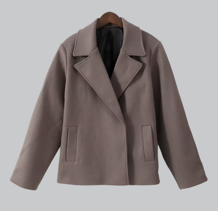 Isabella - Elegant Double-Breasted Wool Coat