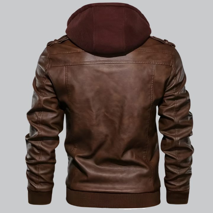 Lennox - Autumn PU Leather Biker Jacket