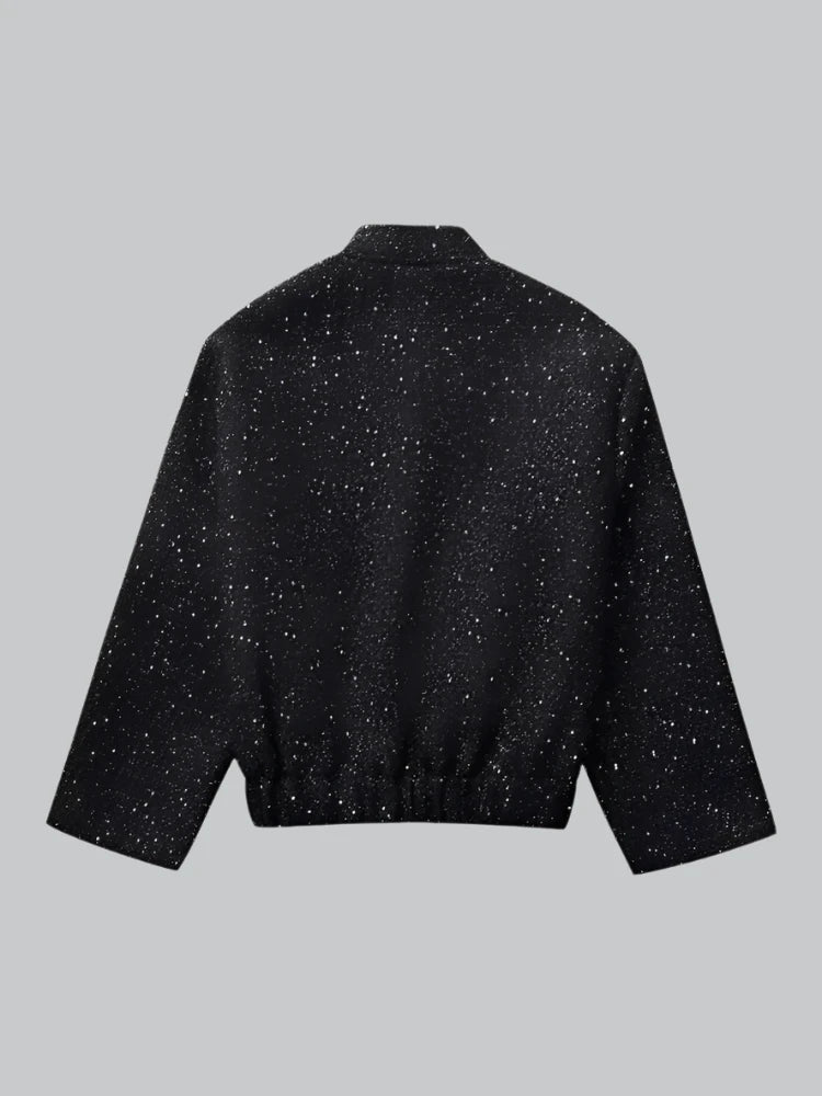 Aurelia - Gold Sequin Short Jacket