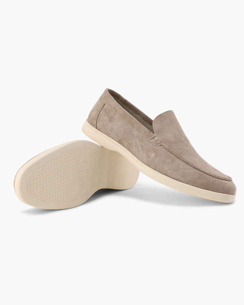 Men's Old Money Style Suede Loafers