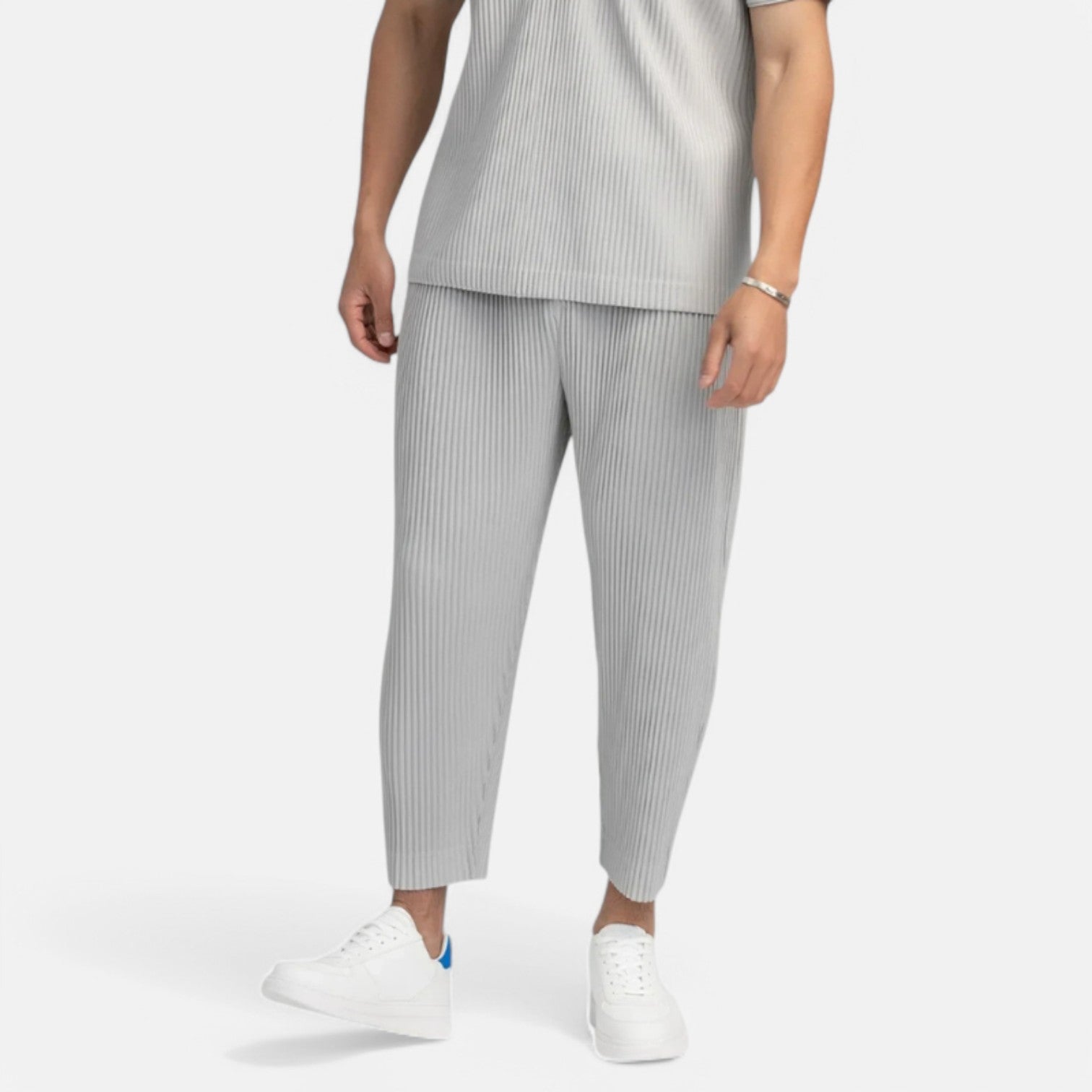 Monacogents | Tapered Miyake Pleated Pants