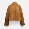 Monacogents | Suede Leather Short Jacket