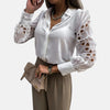 Monacogents | Elegant Chiffon V-Neck Blouse