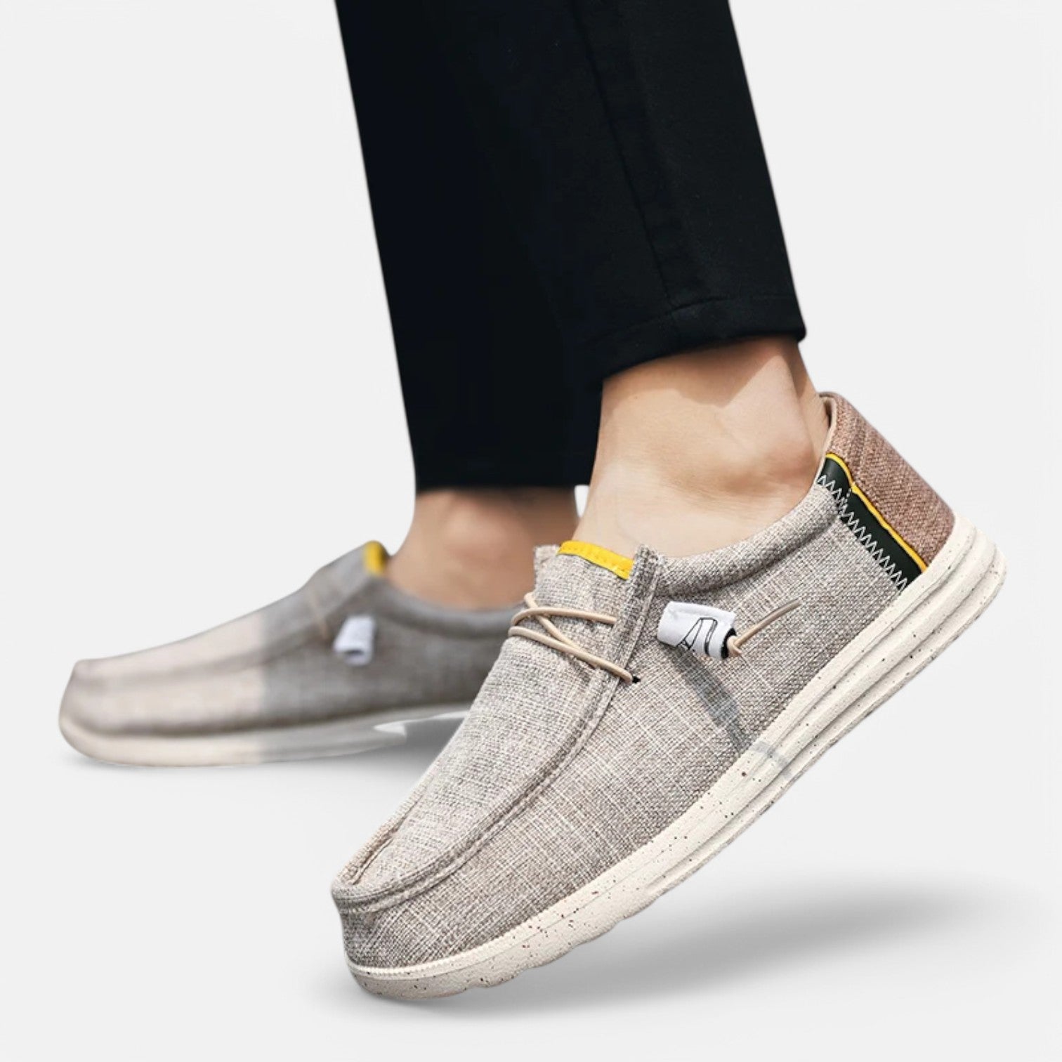 Monacogents | Casual Canvas Slip-On Shoes