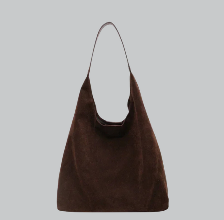 Emma - Vintage Suede Shoulder Bag