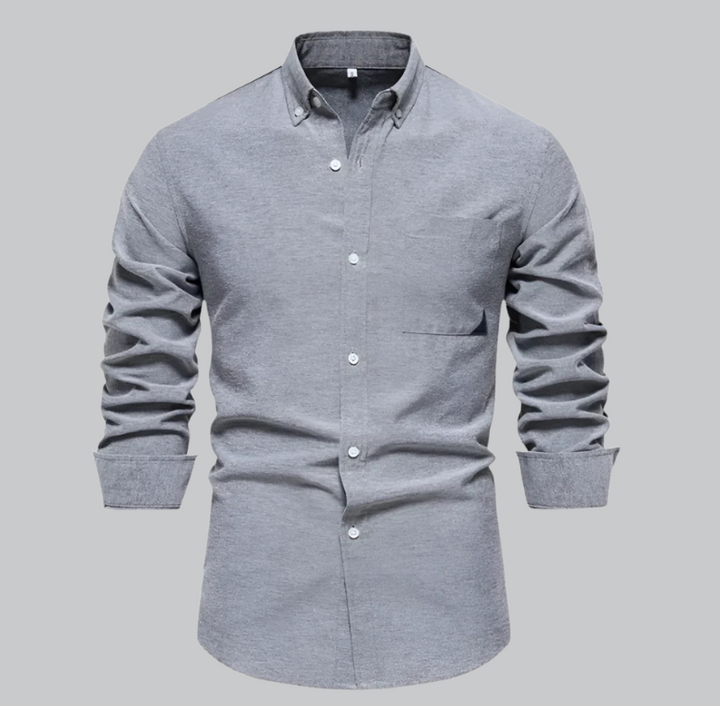 Evan - Patchwork Oxford Shirt