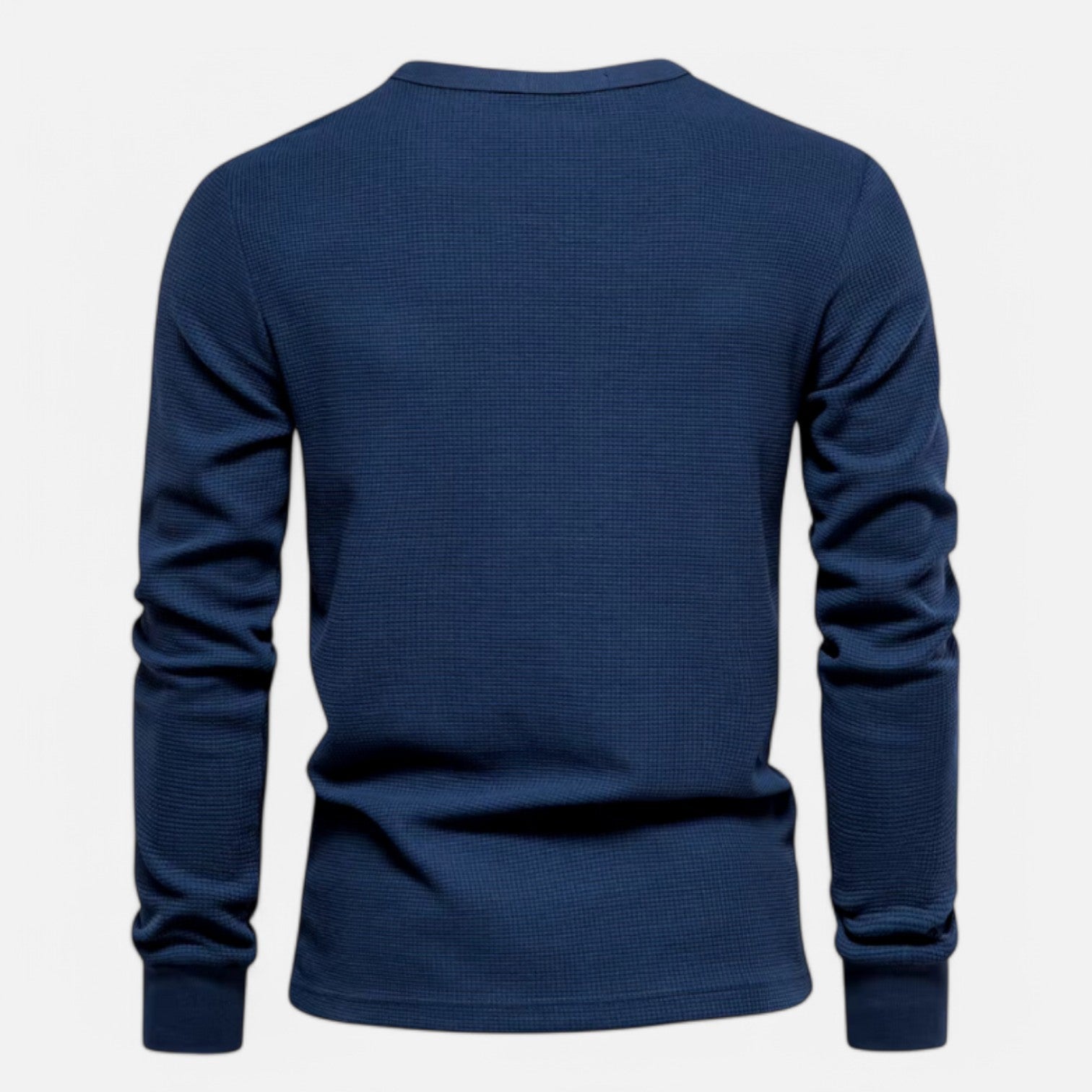 Monacogents | Waffle Cotton Long Sleeve T-Shirt