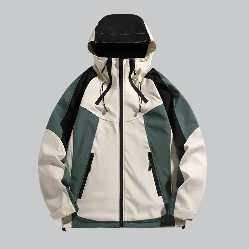 Zane - Hooded Windproof Bomber Jacket