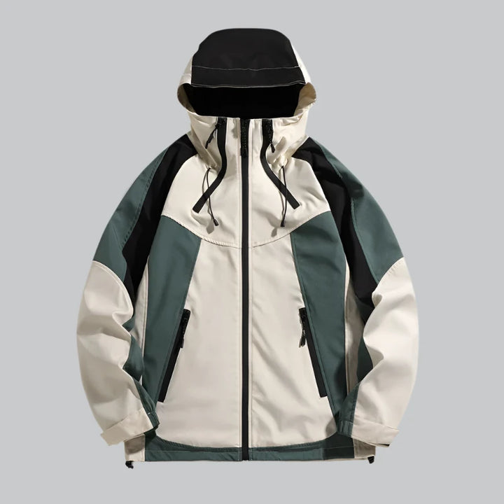 Zane - Hooded Windproof Bomber Jacket