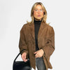 Monacogents | Brown Suede Leather Jacket
