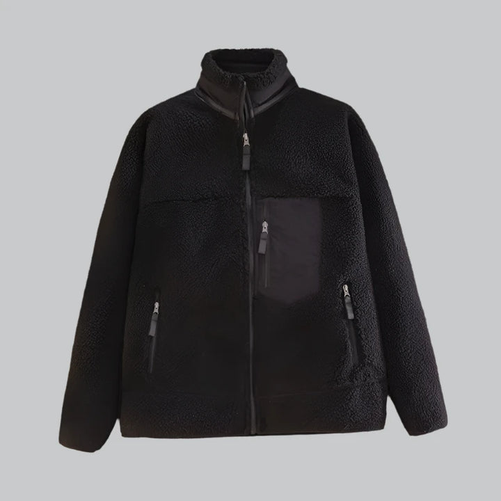 Vince - Winter Outdoor Cashmere-Lined Moto Jacket