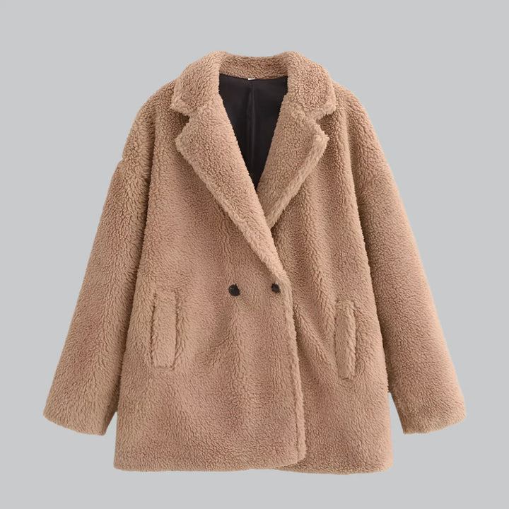 Lydia - Elegant Faux Fur Winter Coat