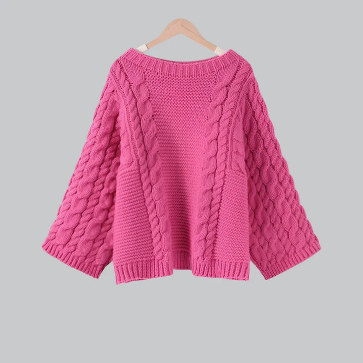 Tessa - Oversized Twist Sweater