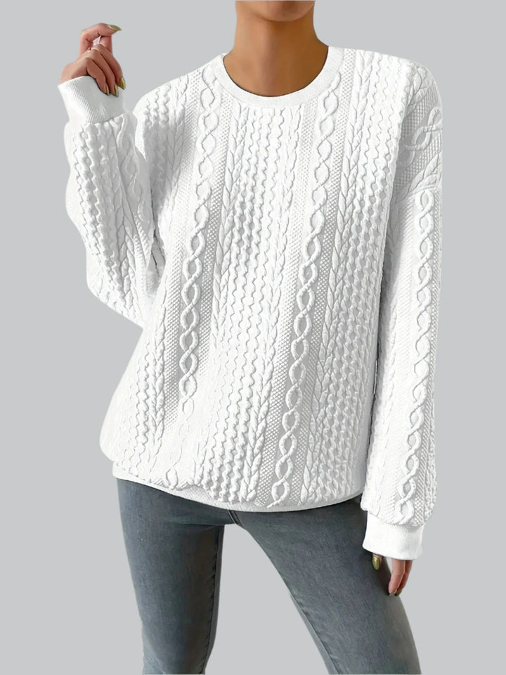 Sophie - Women's Round Neck Long Sleeve Sweatshirt