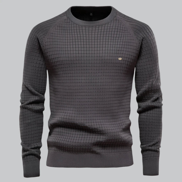 Elliot - 100% Cotton Mesh Sweater