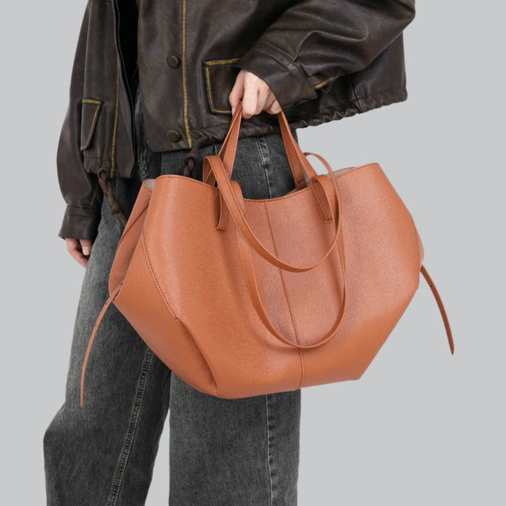 Cyra - Luxury PU Leather Shoulder Tote Bag