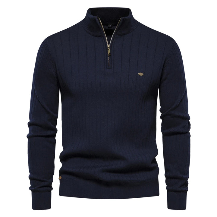 Liam - Autumn Zipper Pullover Sweater