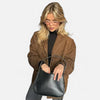 Monacogents | Brown Suede Leather Jacket