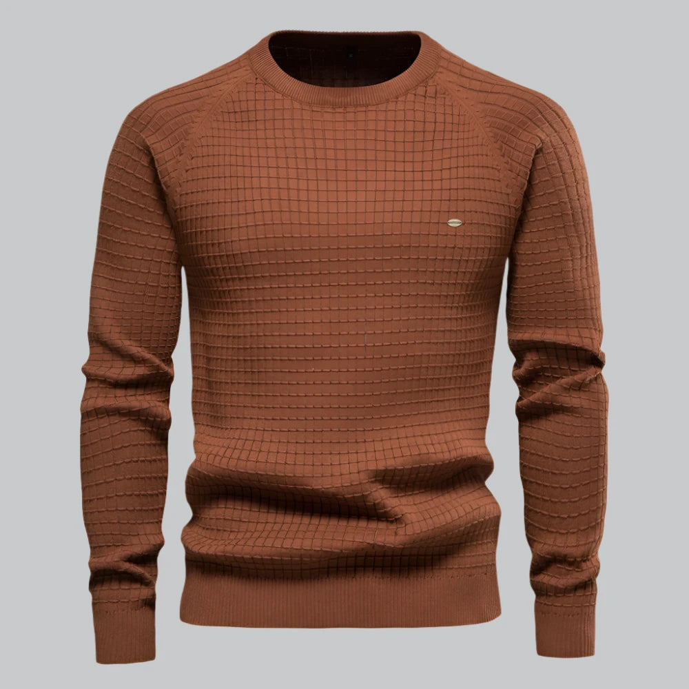 Elliot - 100% Cotton Mesh Sweater