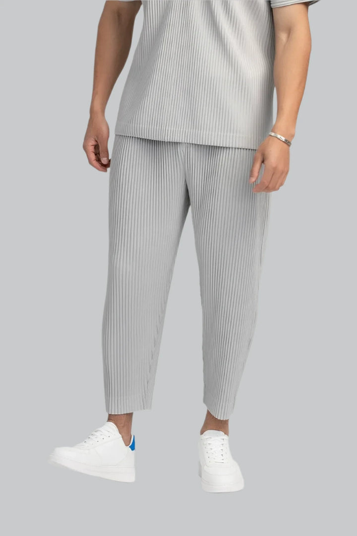 Hiro - Tapered Miyake Pleated Pants