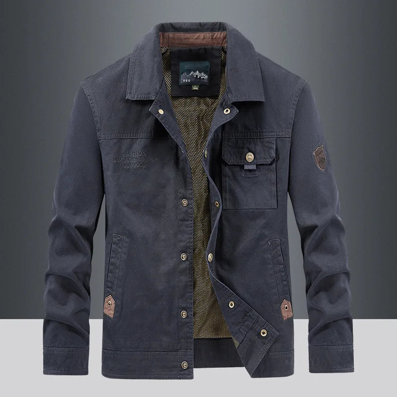 Maxwell - Slim Fit Multi-Pocket Outdoor Jacket