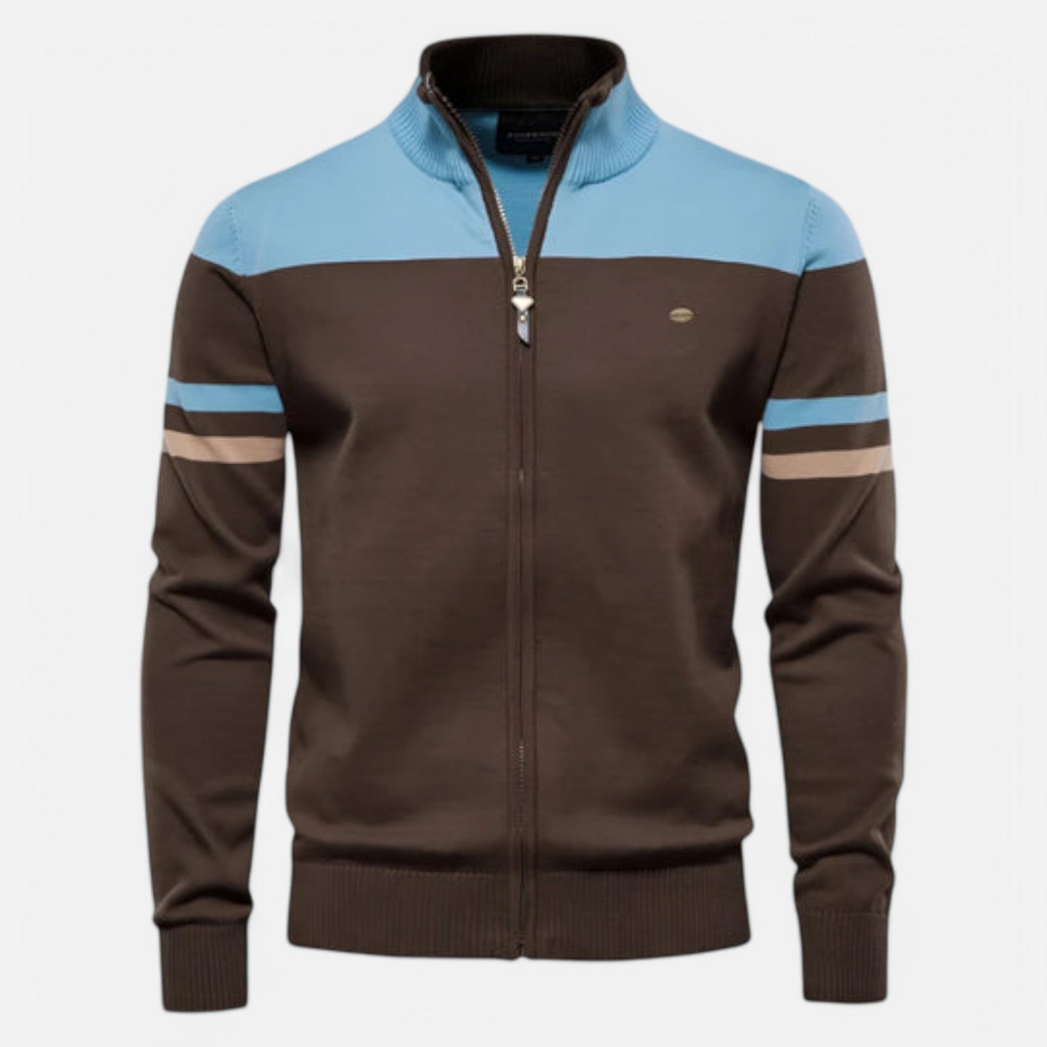 Monacogents | 100% Cotton Zip-Up Knit Vest