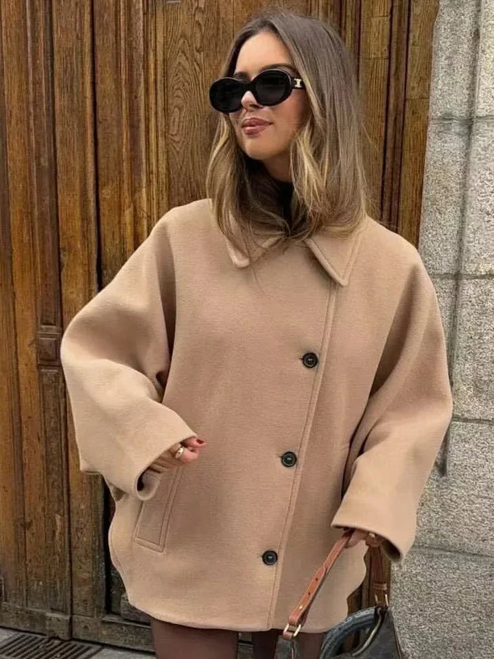 Elise - Oversized Wool Coat