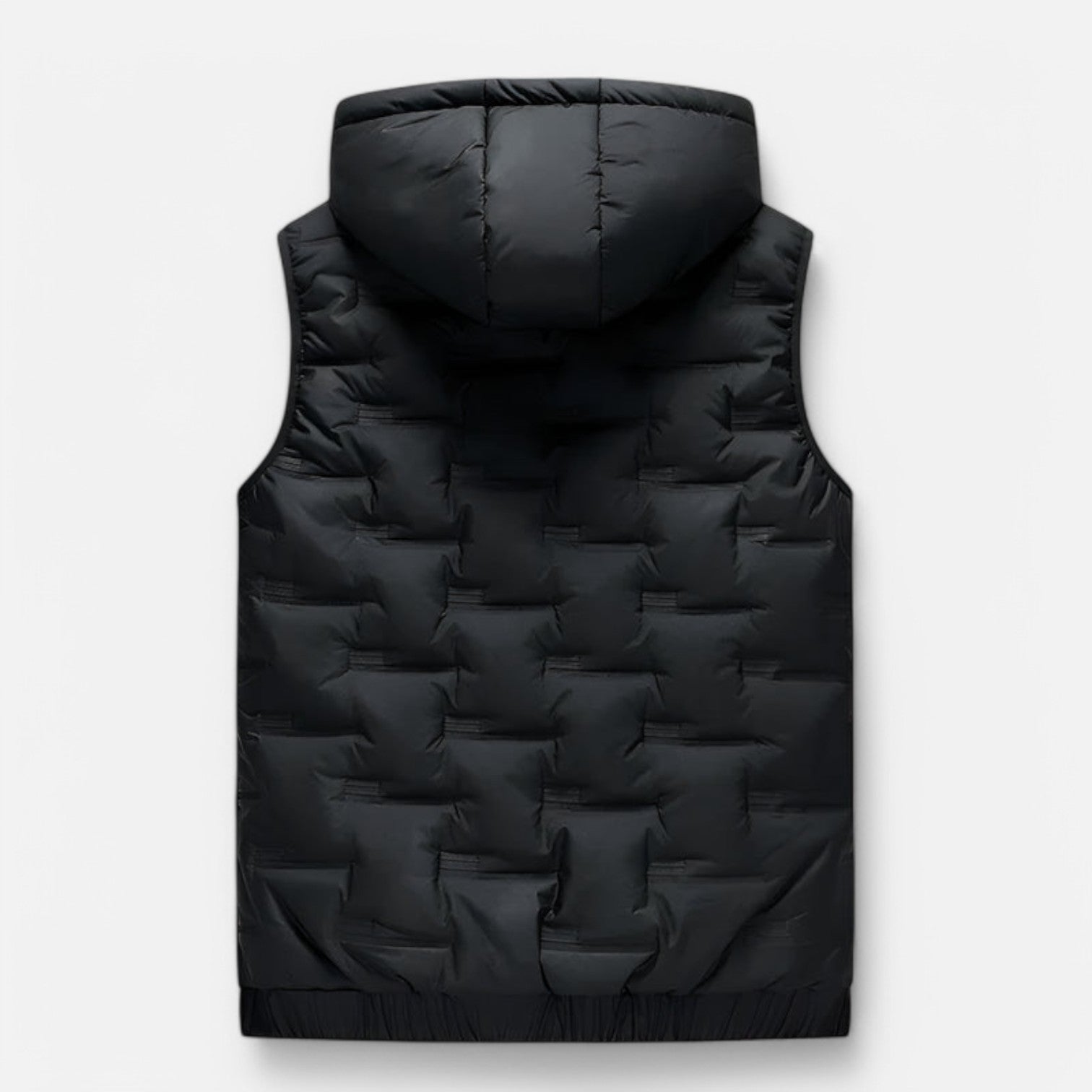 Monacogents | Multicolor Hooded Puffer Vest