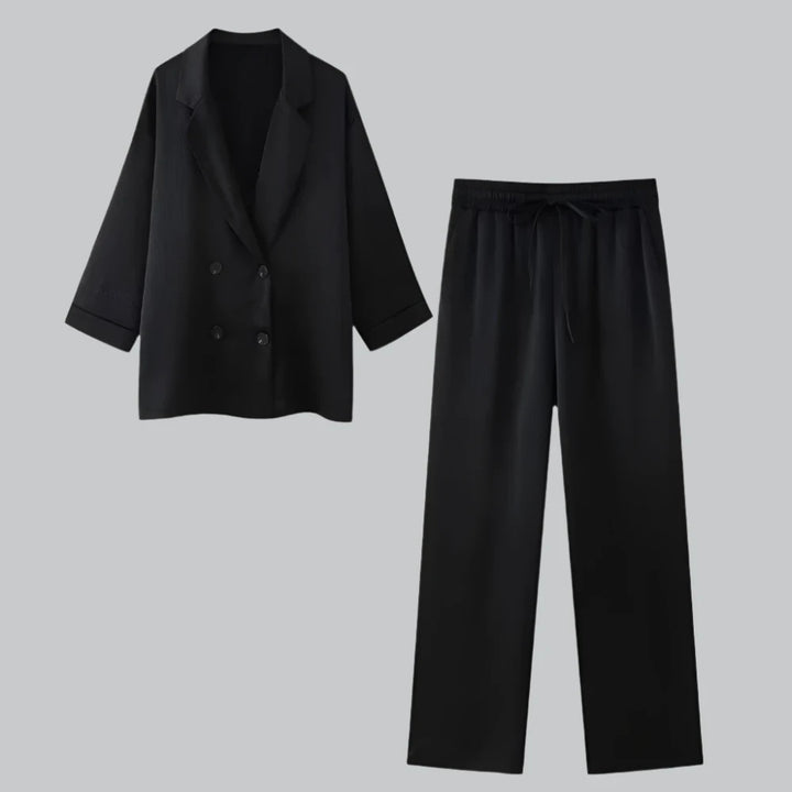 Serena - Double-Breasted Blazer and Trouser Set