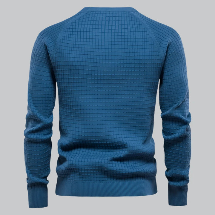 Elliot - 100% Cotton Mesh Sweater