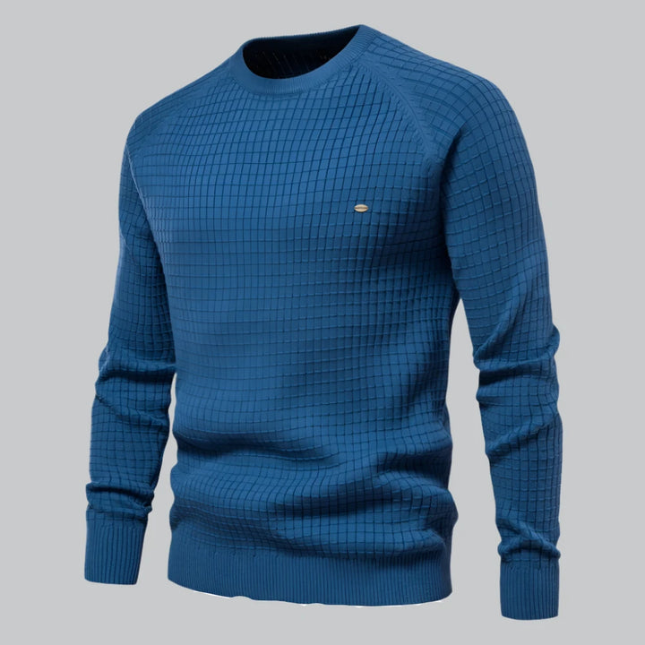 Elliot - 100% Cotton Mesh Sweater