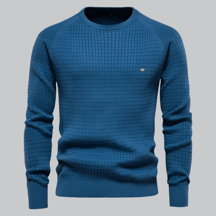 Elliot - 100% Cotton Mesh Sweater