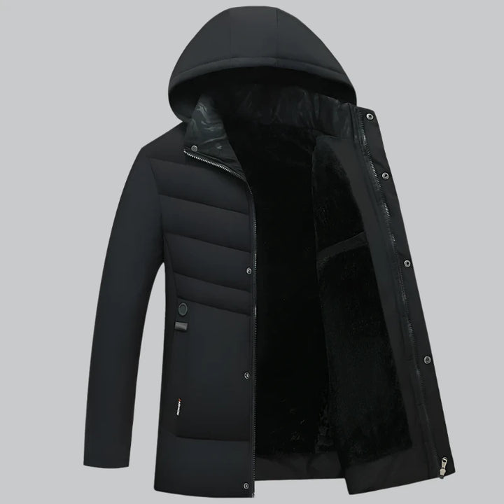 Nolan - Windproof Fleece-Lined Winter Parka