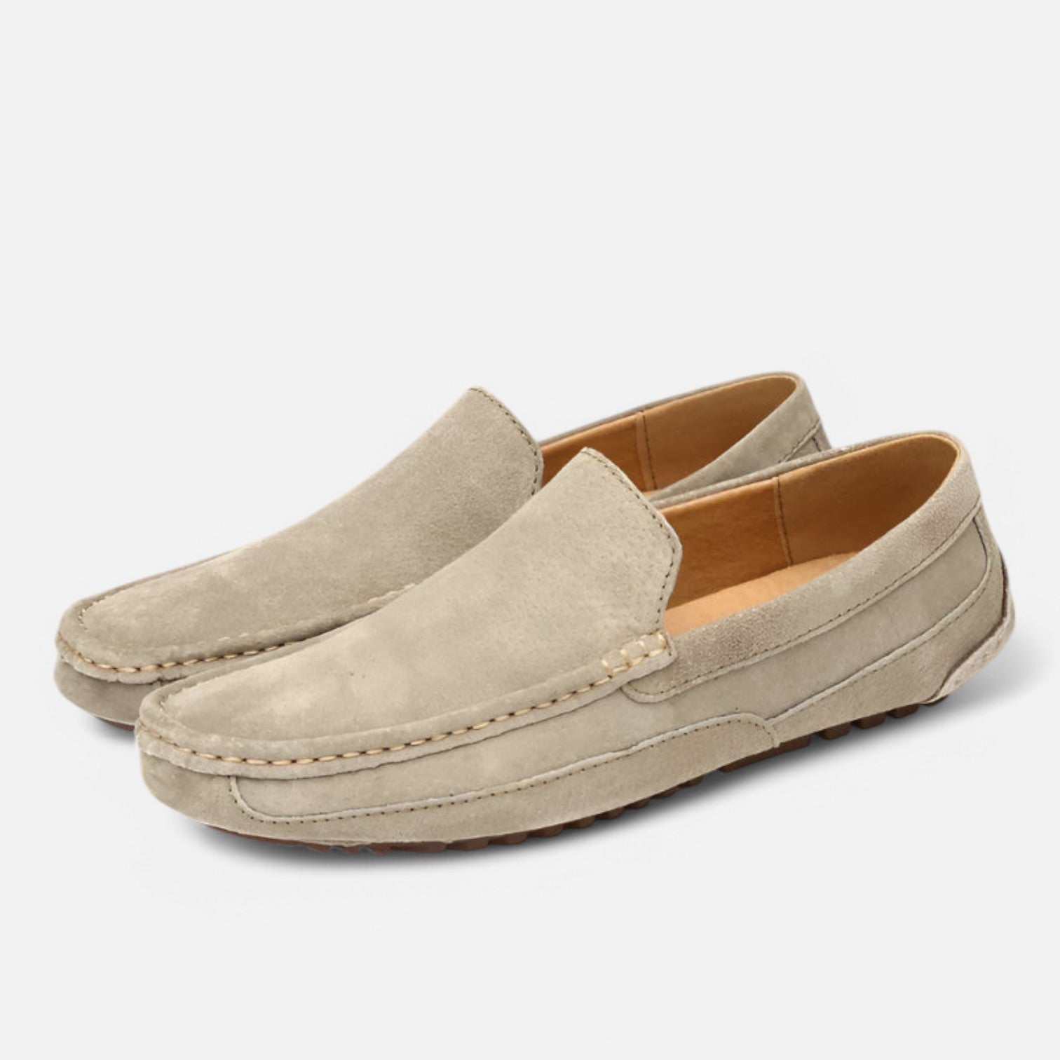 Monacogents | Suede Leather Loafers