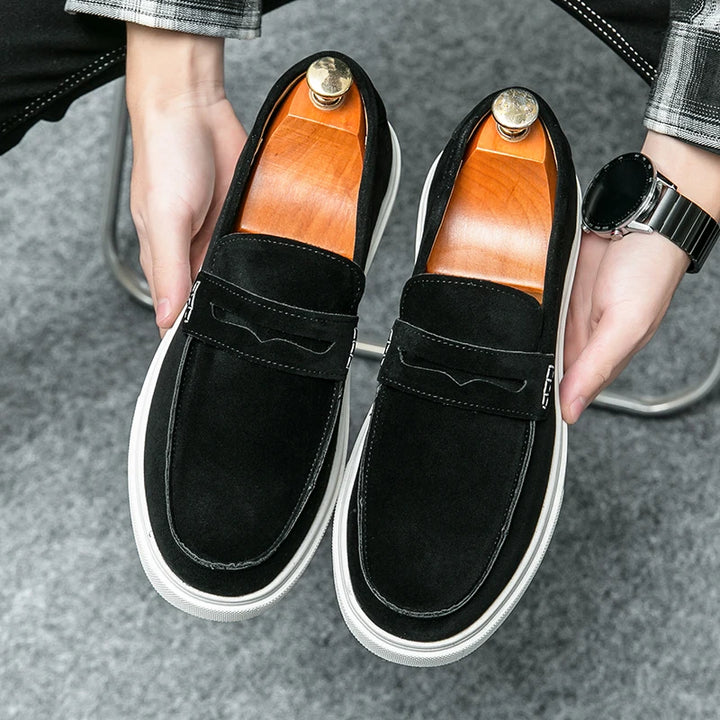 Luca - Elegant Leather Loafers for Men