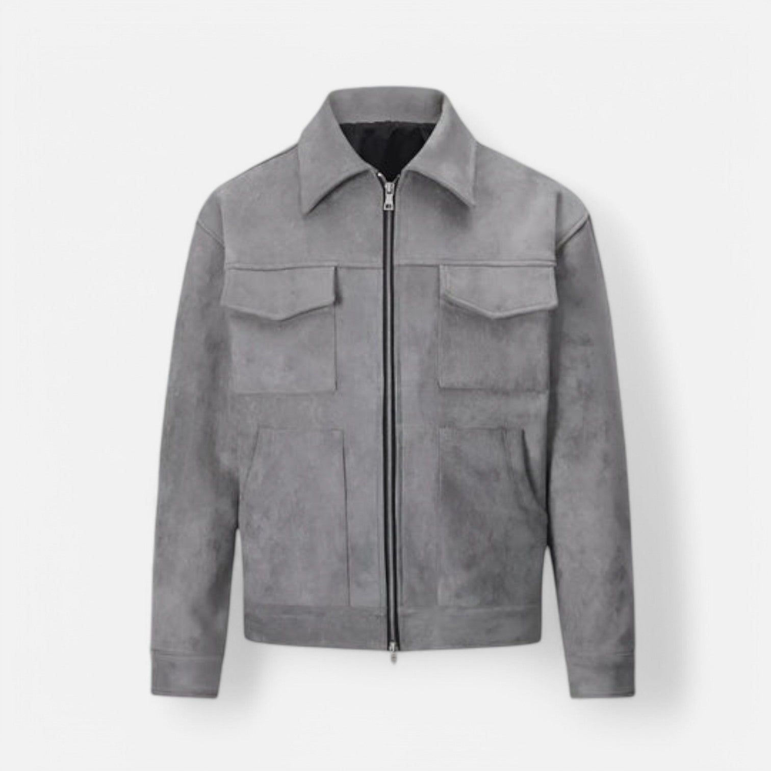 Monacogents | Vintage Suede Croc Jacket