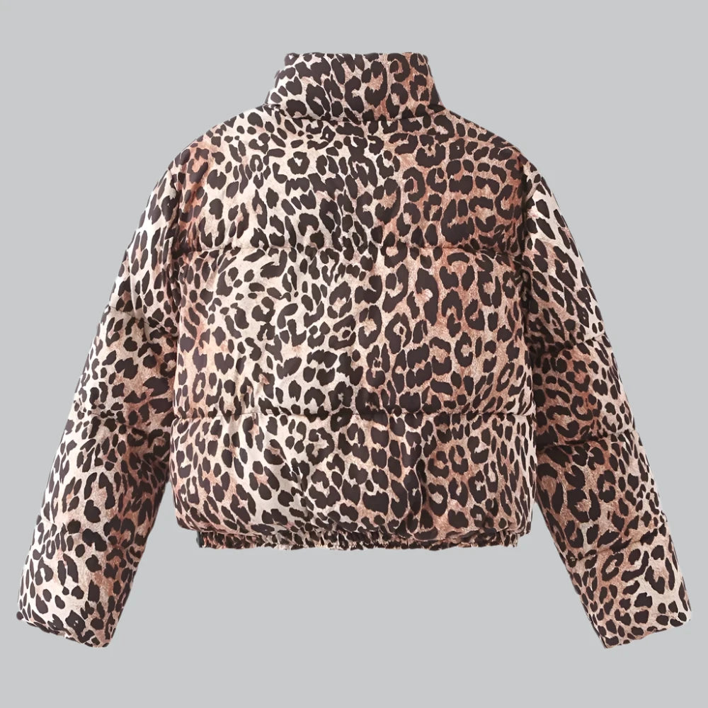 Zach - Versatile Leopard Print Cotton Top