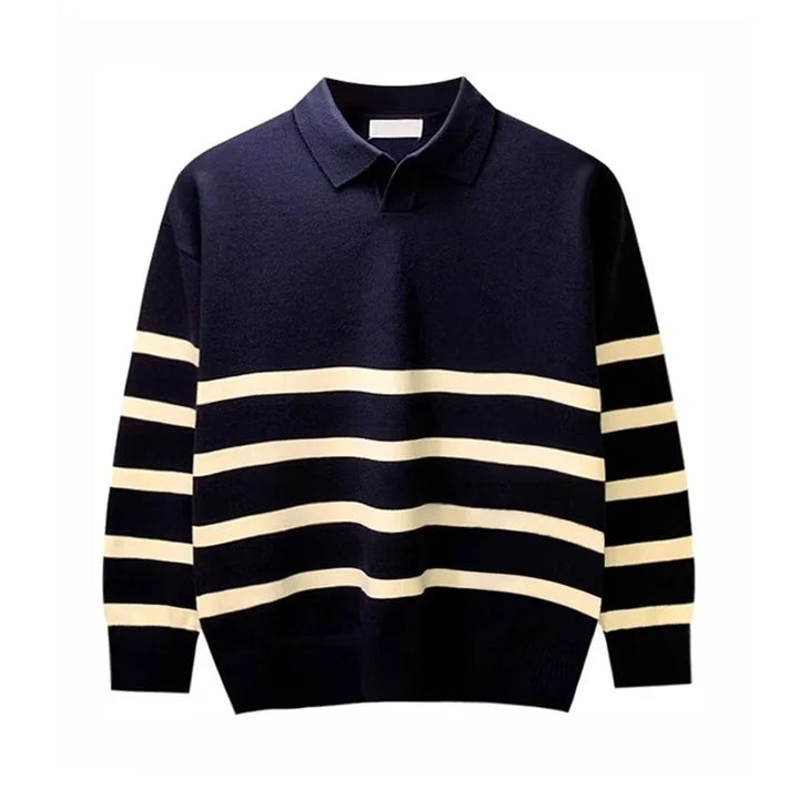 Elliot - Vintage Striped Knit Sweater